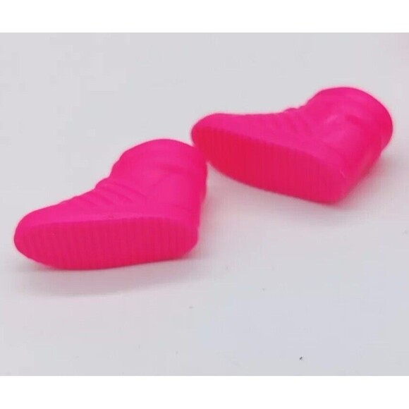 Vintage 1991 Rappin Rockin Barbie Doll With Some Of Her Outfit & Chain Shoes Toy - Picture 6 of 16